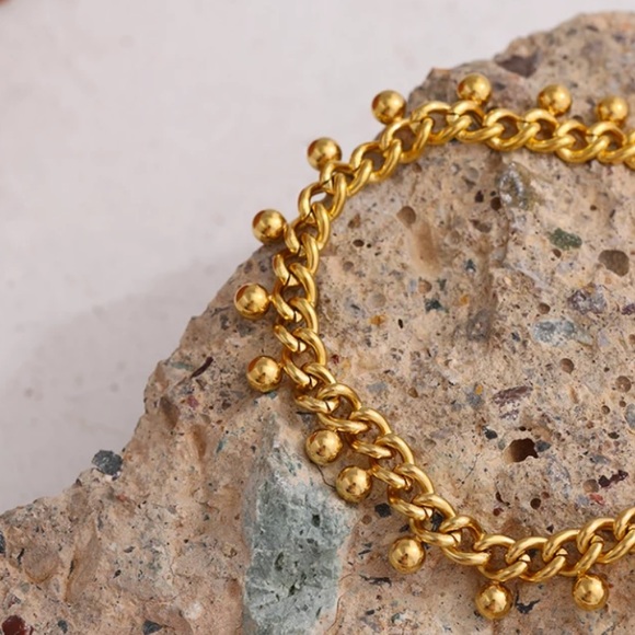💛Gold plated bead bracelet - Picture 5 of 6